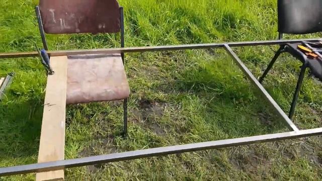 ДЕЛАЮ ГРЯДКИ из металлического профиля 25х25мм и плоского шифера! КРАСИВО, ПРАКТИЧНО И НА ДОЛГО!