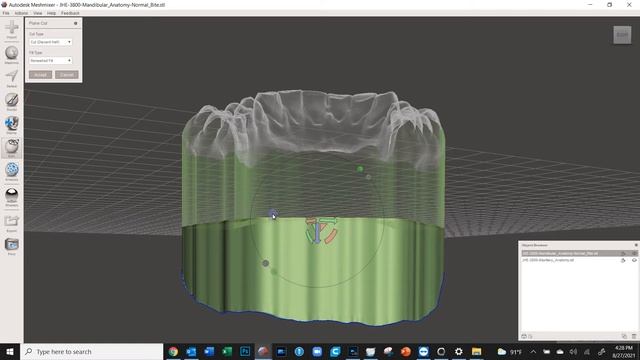 Meshmixer Model Setup Tutorial смотреть онлайн