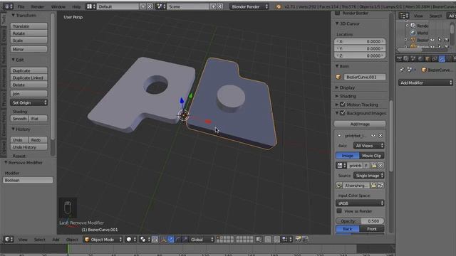 Creating 3D Models for Printing Using Blender смотреть онлайн