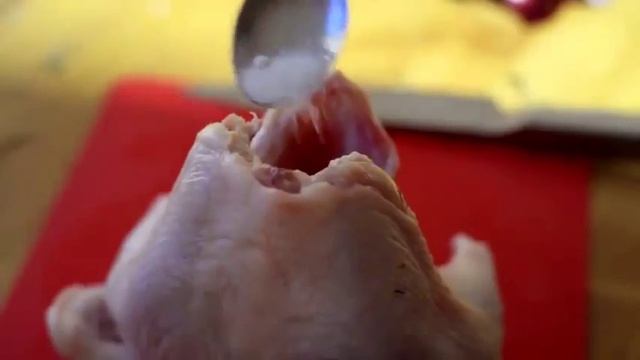 Рецепт  -Фаршированная курица.