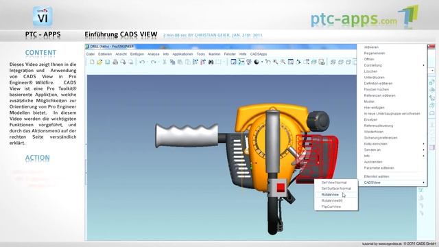 CADS TUTORIAL - CADS VIEW смотреть онлайн
