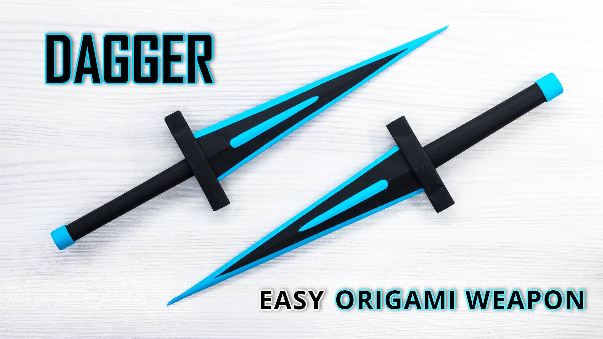 Кинжал из бумаги своими руками — поделки из бумаги и дизайн середины века смотреть онлайн