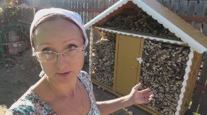 Дровник моими руками