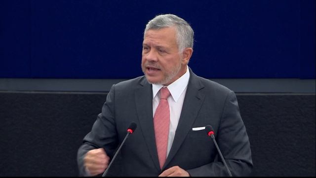 Address by His Majesty King Abdullah II, King of the Hashemite Kingdom of Jordan in EU Parliament смотреть онлайн