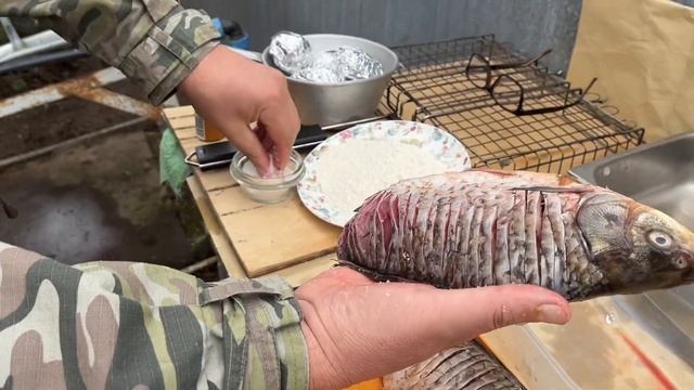 Карась без костей!