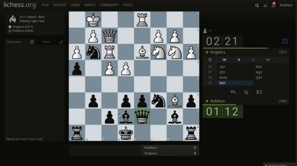 Chess Lesson # 114: Chess Games As I Explain  Moves and Ideas