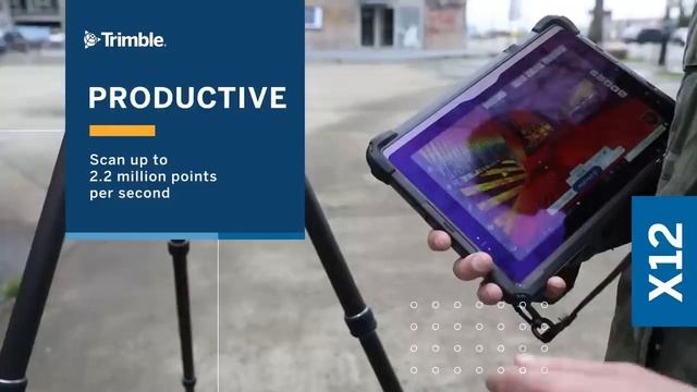 Trimble X12 Laser Scanner смотреть онлайн
