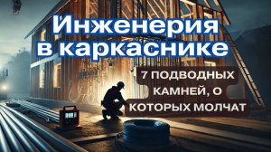 Как Правильно Проложить Коммуникации в Каркасном Доме БЕЗ ОШИБОК!