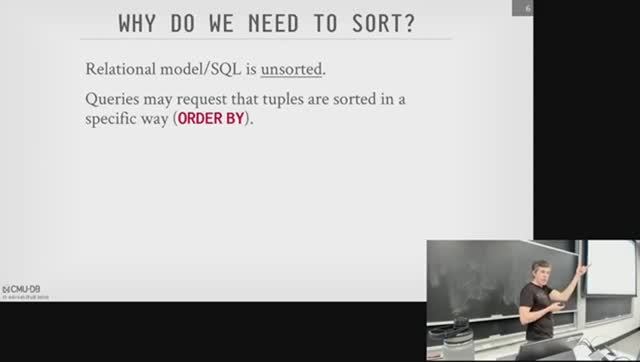 INTDB24 11 - Sorting & Aggregation Algorithms ✸ dbt Database Talk смотреть онлайн