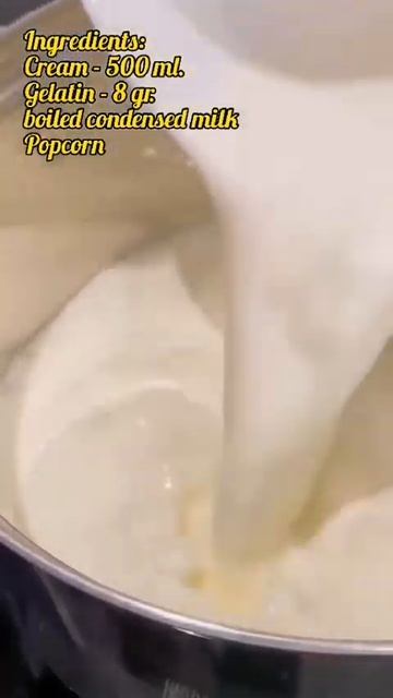 ❤️Caramel Panna Cotta🍧#Shorts