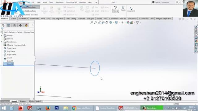 Solidworks Projects || Knuckle Joint No. 5 Split Pin смотреть онлайн