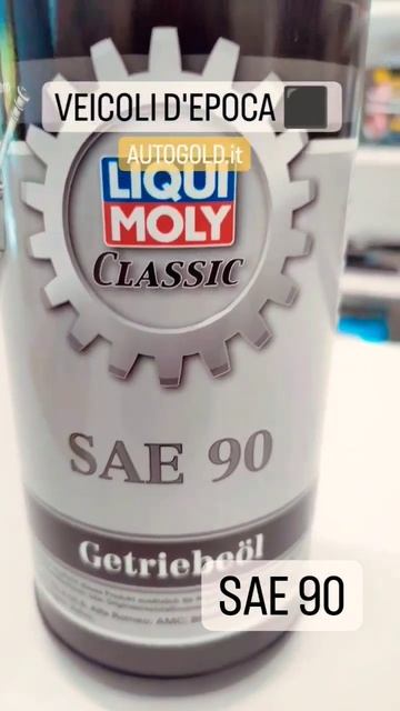 OLIO SAE 90: Lubrificante Minerale Liqui Moly Auto D'epoca E Moto Storiche - SAE90 Cambio Manuale