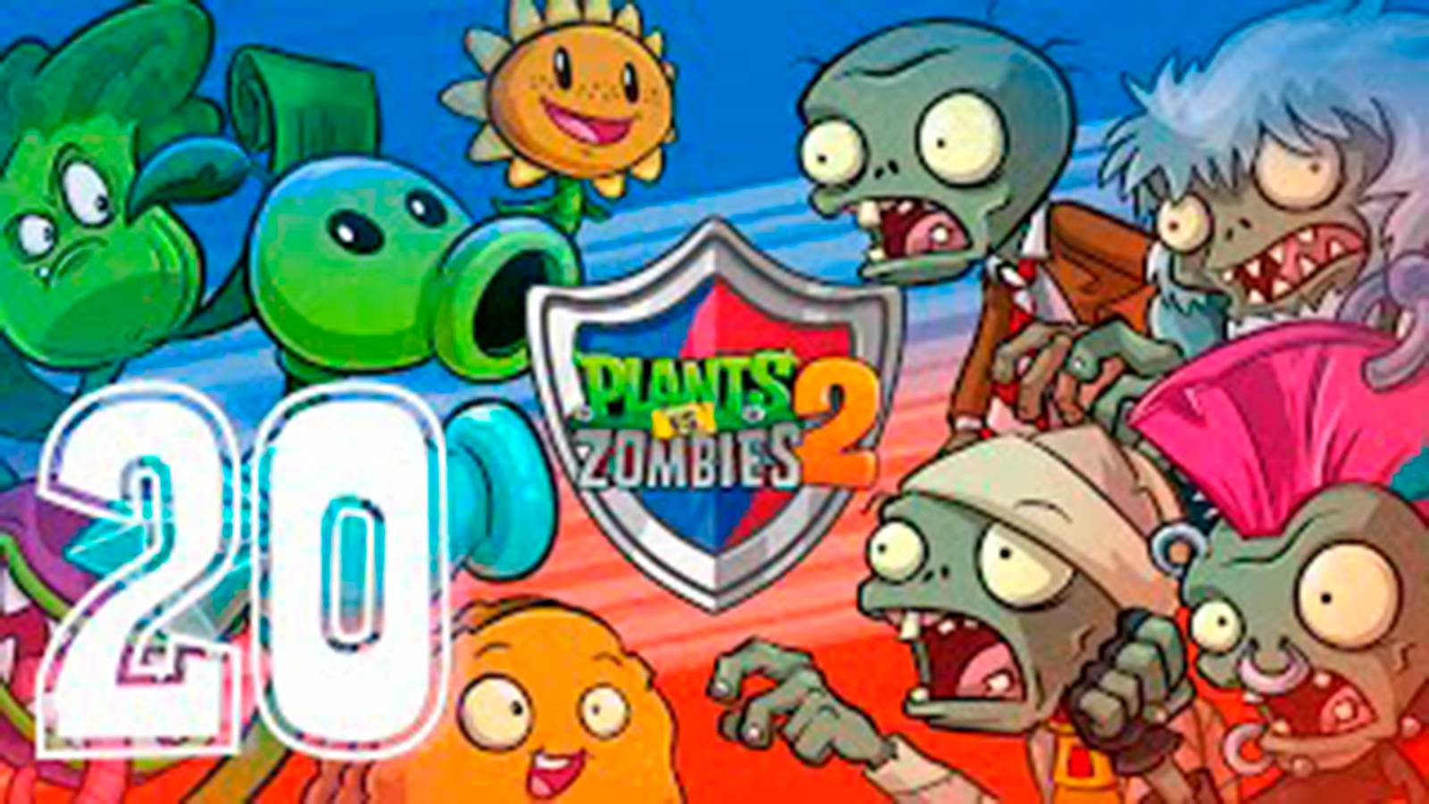 Прохождение Растение против зомби 2. серия 20