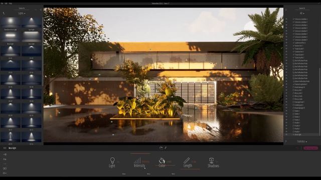 TWINMOTION 2020 Realistic Tropical house Render Tutorial - Menossi 3D смотреть онлайн