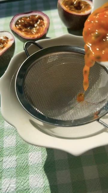 Брюле с маракуйей