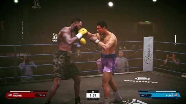 Undisputed WBC Prize Fighter Challenge Deontay Wilder Vs Joe Louis Part 3