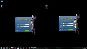 Два окна ( Карос Онлайн и Латинский карос,Axeso5) Проверенно