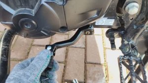 motoland legend. замена лапки МКПП на эндуро вариант