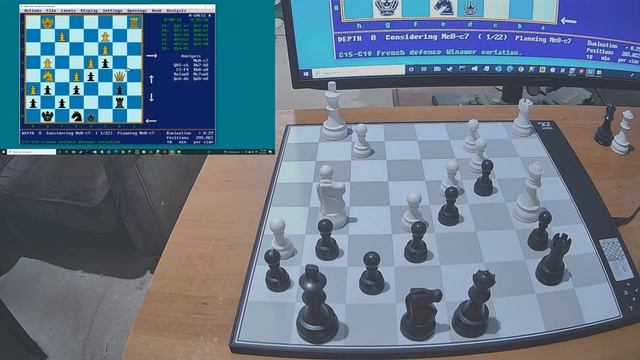 DGT Centaur Vs MChess 8