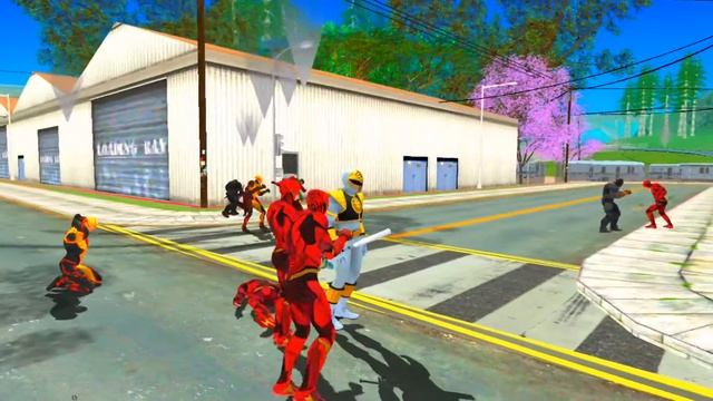 White Ranger Mod Skin | Mighty Morphin Power Rangers | GTA San Andreas For Android | GTASA