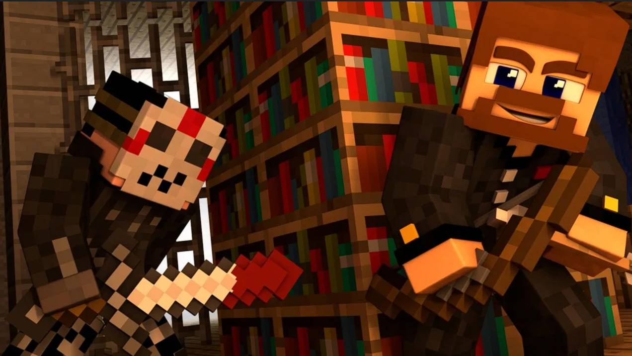 Я ИГРАЮ В УБИЙЦУ И МИРНЫХ ЖИТЕЛЕЙ В МАЙНКРАФТ НА СЕРВЕРЕ смотреть онлайн