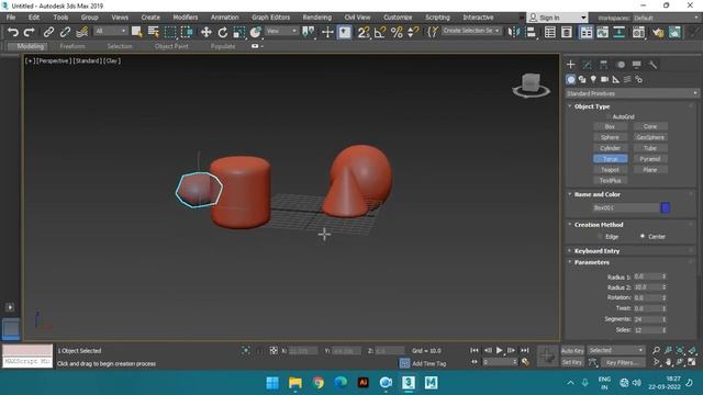 turbosmooth | 3ds max tutorial | study Edutech | Hindi Tutorial смотреть онлайн