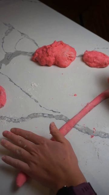 Pink Heart-shaped Pretzels! Putting A Lovey-dovey Twist On Everything These Days🫶💖 Recipe On Site!