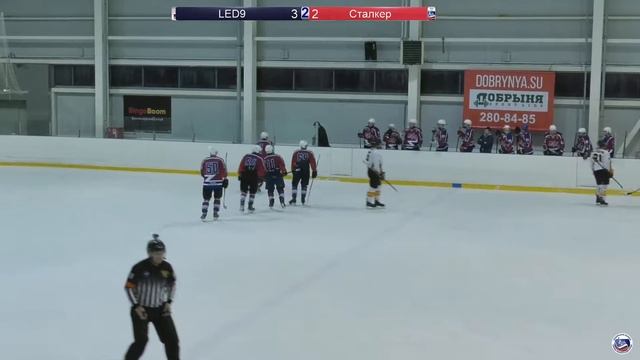 04.10.2019, ХК LED9 - ХК Сталкер (1 Лига) смотреть онлайн