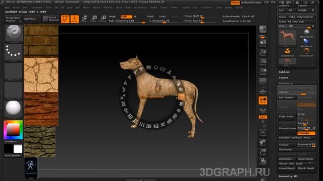 SPOTLIGHT ZBRUSH 4 смотреть онлайн