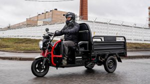 МИНИ ГРУЗОВИК ДЛЯ ТВОЕЙ ДАЧИ, ГРУЗОВОЙ ЭЛЕКТРИЧЕСКИЙ ТРИЦИКЛ - SIBTRIKE CARGO