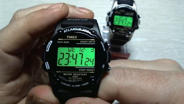 Timex T5K463 Atlantis 100 Vs Timex T77511  Atlantis 100