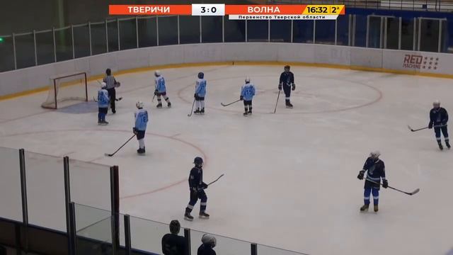 ХК "Тверичи" - ХК "Волна" (2007-2008 г.р.) смотреть онлайн