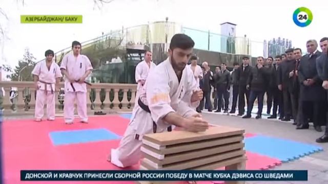 В Азербайджане прошел День спорта смотреть онлайн
