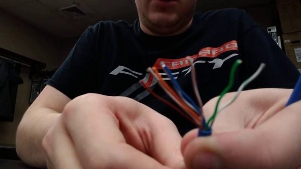 How to Wire an RJ45 Connector (CAT 5e T-568A)