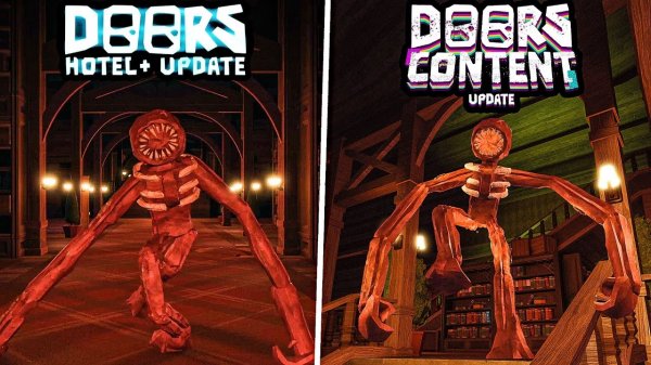 СТАРАЯ БИБЛИОТЕКА ПРОТИВ НОВОЙ В ДОРС | Doors Roblox