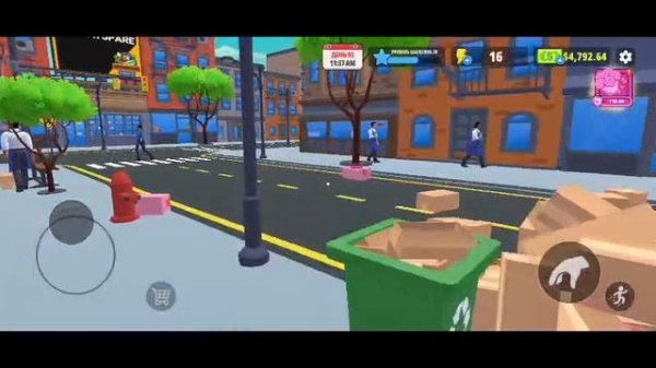 Supermarket simulator