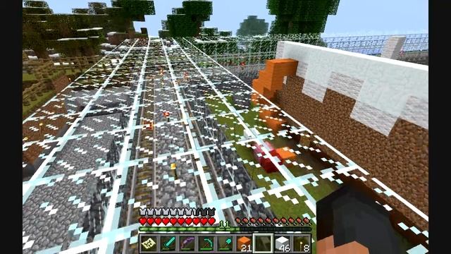 Minecraft Construction EP 2 Eric & Caboose Baking A Cake