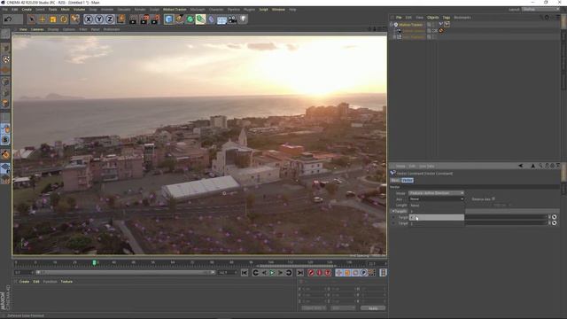 Трекинг в Cinema4d, Трекинг для гудини, трекинг из синема4д в гудини