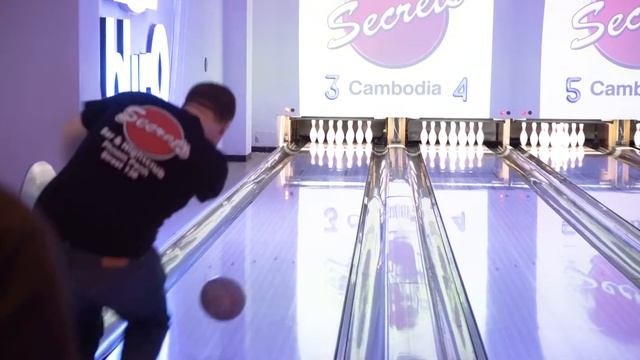 Secrets Cambodia Club & Bar Team Bowling Event At Blu-O Rhythm & Bowl Phnom Penh