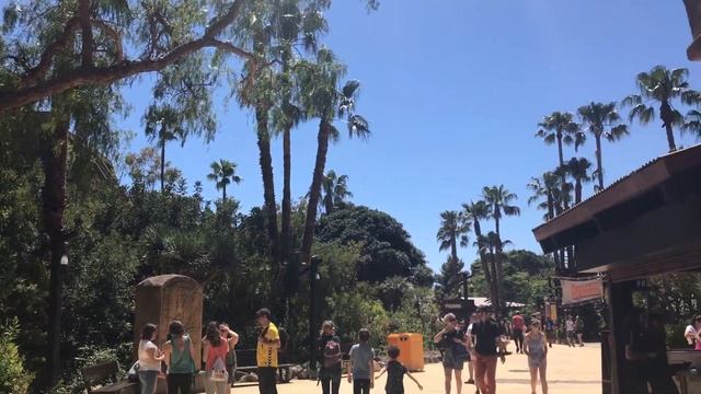 Самый длинный и быстрый аттракцион Европы! Не могу открыть глаза от страха! PortAventura! 31.05.19 смотреть онлайн