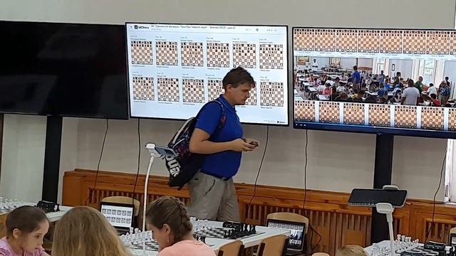 2023. Alushta. Chess Deaf Russia Training. Video 15 - Chess Black Sea Grand Prix, Round 3 смотреть онлайн