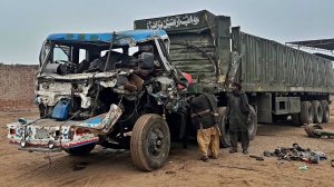 Восстановление Аварийного грузовика Уникальным способом