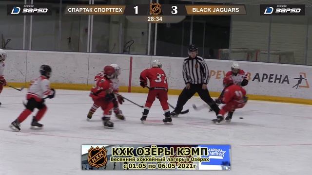 2012 ХК Black Jaguars - ХК Спартак-Спорттех смотреть онлайн