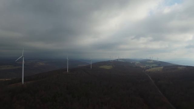 DJI Inspire 1 Drone Windmills - Storm Winds, Wind Turbine Power - Go Green! 4k смотреть онлайн