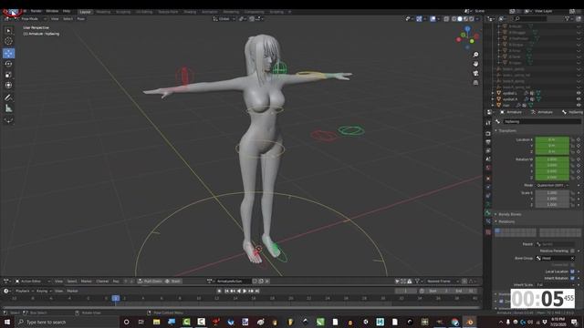 Blender 2.83 : Character Animation Sharing & Transfer (In 60 Seconds!!!) смотреть онлайн