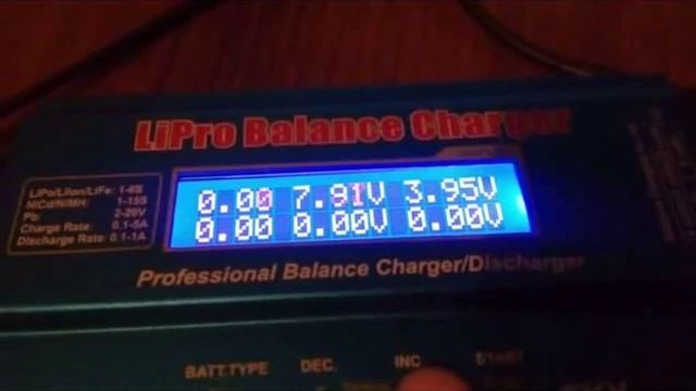 почему не балансируется LiPo