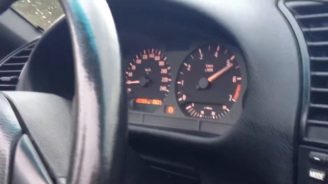BMW E36 Cabrio M packet 0-100 Km/h смотреть онлайн