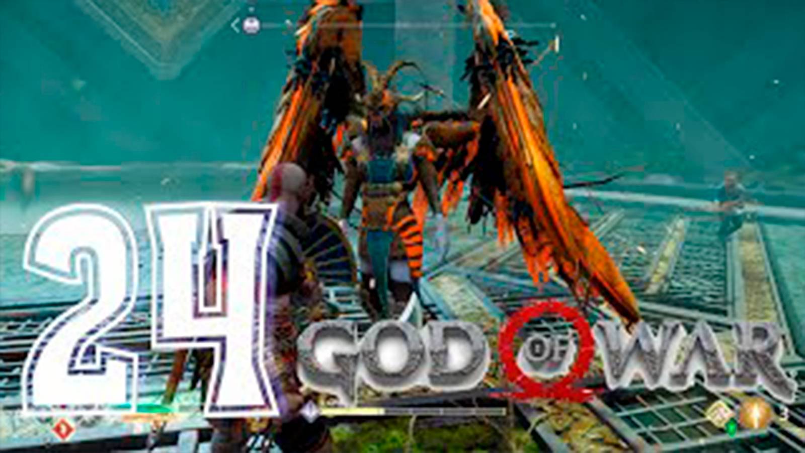 Прохождение God of War 4. часть 24. Босс Валькирии