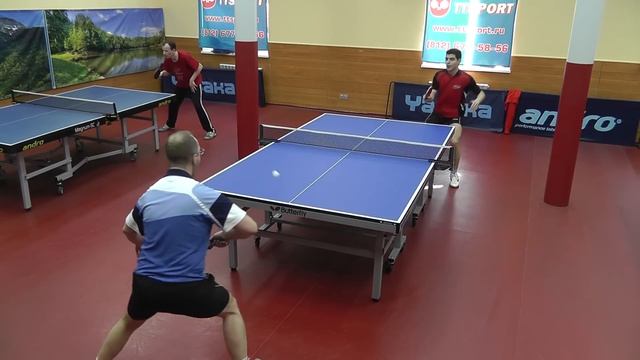настольный теннис Гаспарян М.(465) - Чирков А.(504) 3-2 смотреть онлайн
