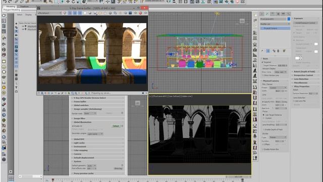 OptiX denoiser and V-Ray GPU, take 5 смотреть онлайн